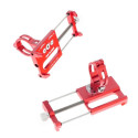 Bike holder GUB G85 red for mobile phone Metal