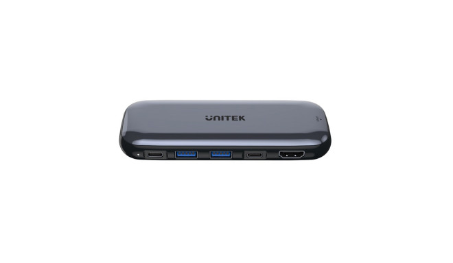 UNITEK HUB USB-C salvestus M.2, HDMI, USB-C PD 100W, D1046A