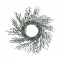 Advent wreathe Branch Blue Golden (50 x 10 x 50 cm)