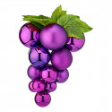 Christmas Baubles Medium Grapes Purple Plastic Christmas Baubles Medium Grapes Purple Plastic