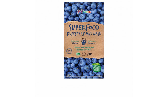 7TH HEAVEN SUPERFOOD blue berry mud mask 10 gr