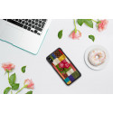 iKins kaitseümbris iPhone XS Max, cherry blossom black