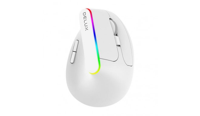 Delux M618DB mouse Right-hand RF Wireless + Bluetooth Optical 4000 DPI