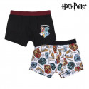 Мужские боксеры Harry Potter Разноцветный (2 uds) (M)