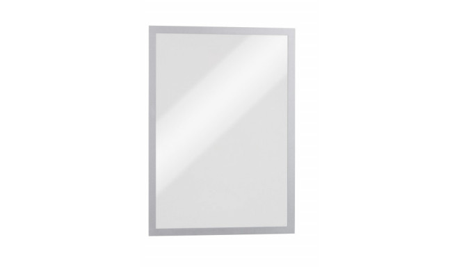 Inforaam magnetiline DURAFRAME MAGNETIC A3, metallpinnale, hõbe, 5tk/pk, Durable
