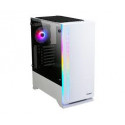 Zalman S5 WHITE ATX Mid Tower PC Case RGB fan TG