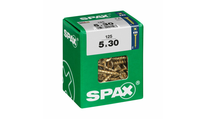 Box of screws SPAX Wood screw Flat head (5 x 30 mm) (5,0 x 30 mm)