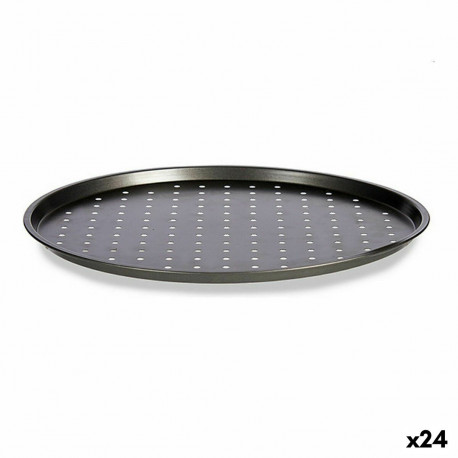 Küpsetusplaat Kinvara CK80909-1 Hall Süsinikteras 33 x 1 x 33 cm Pizza (24 Ühikut)