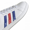 Men’s Casual Trainers Adidas Grand Court Base Beyond Red Blue White (41 1/3)