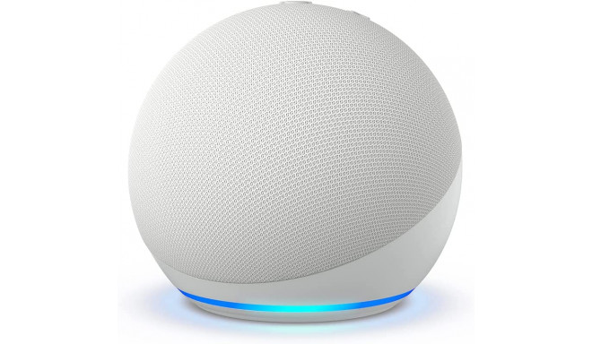 Amazon smart speaker Echo Dot 5, glacier white