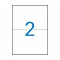 Etikett APLI 210x148mm, 2 tk A4 lehel, 100l/pk, Ref.01264