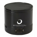 Brigmton juhtmevaba kõlar Bluetooth BAMP-703 3W FM, must
