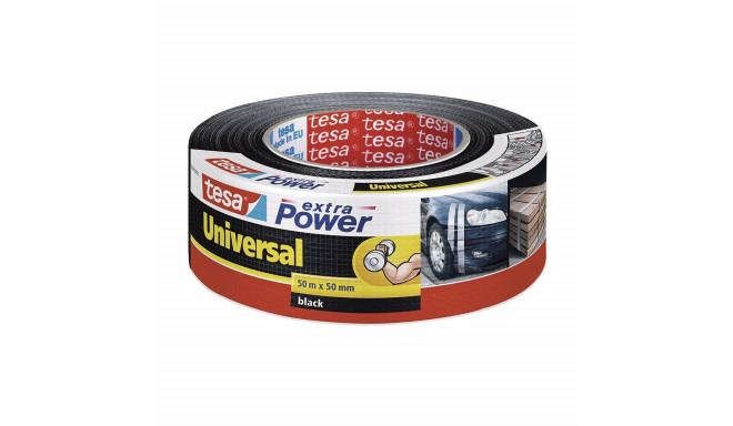 Duct tape TESA 56389 Black 50 mm x 50 m