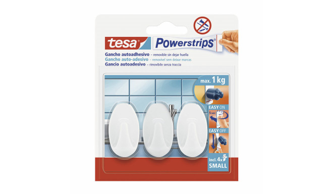 Konks riputamiseks TESA 1 Kg 3 Ühikut (7  Tükid, osad)