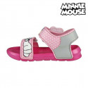 Beach Sandals Minnie Mouse Pink (24-25)