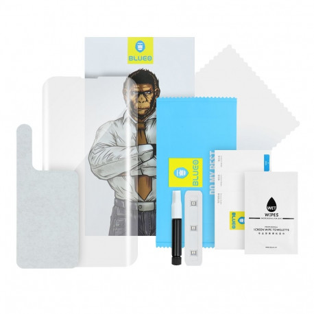 5D Mr. Monkey Glass - Samsung Galaxy S22 Ultra transparent (UV Glass)