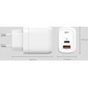 Silicon Power USB charger QM25 30W, white