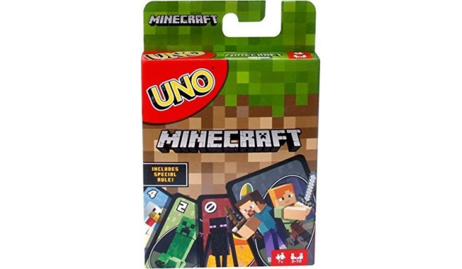 Card game UNO MINECRAFT