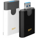 Silicon Power memory card reader Combo USB 3.2, black