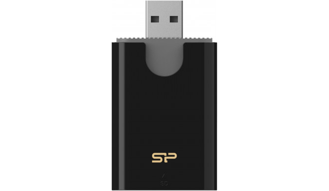 Silicon Power mälukaardilugeja Combo USB 3.2, must