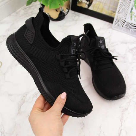 NEWS W EVE268 sports shoes black (36)