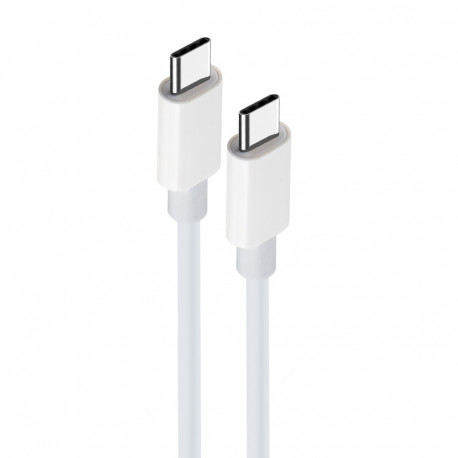 Maxlife MXUC-05 cable USB-C - USB-C 1,0 m 60W white