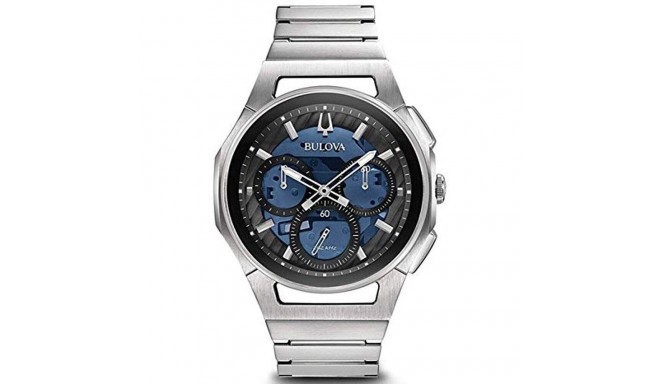 Meeste Kell Bulova 96A205 Hõbedane