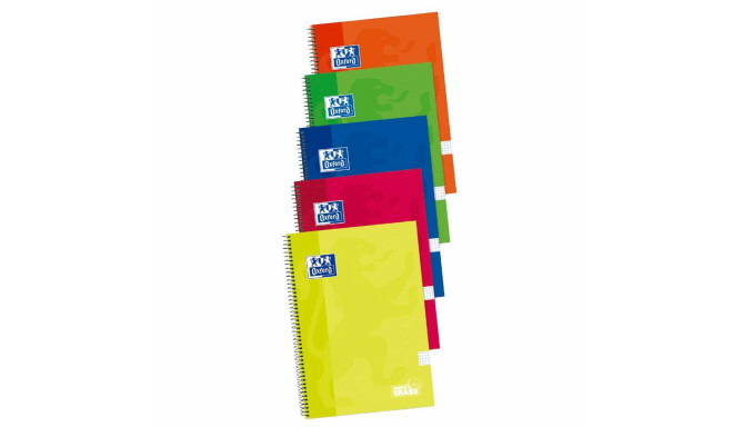 Notebook Oxford Write&Erase Multicolour Din A4 80 Sheets (5 Pieces)