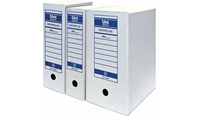 Dokumendite kast Unipapel Unisystem Definiclas Valge Din A4