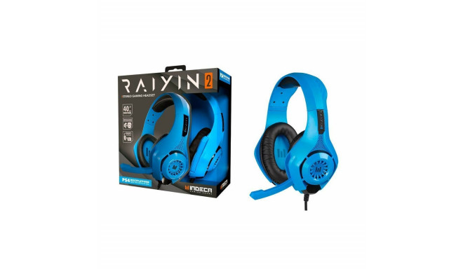 Gaming Headset with Microphone Indeca Raiyin 2.0 Blue