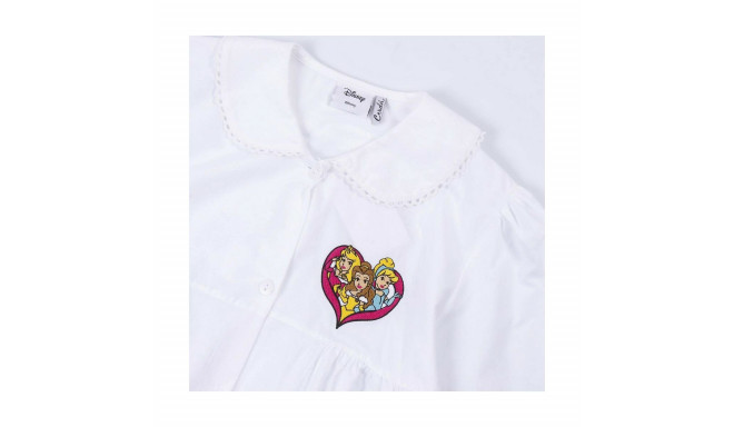 School Smock Princess White - 8 Years