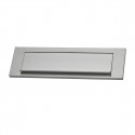 Letterbox plaques EDM Silver Aluminium (25,4 x 7,5 cm)