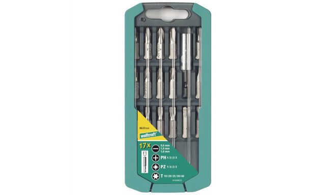 Bit set Wolfcraft 8633000 Screwdriver