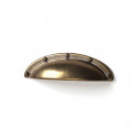 Käepide Rei 2004 Kuldne Karp Metall 4 Ühikut Kantud (9,2 x 2,5 x 2 cm)