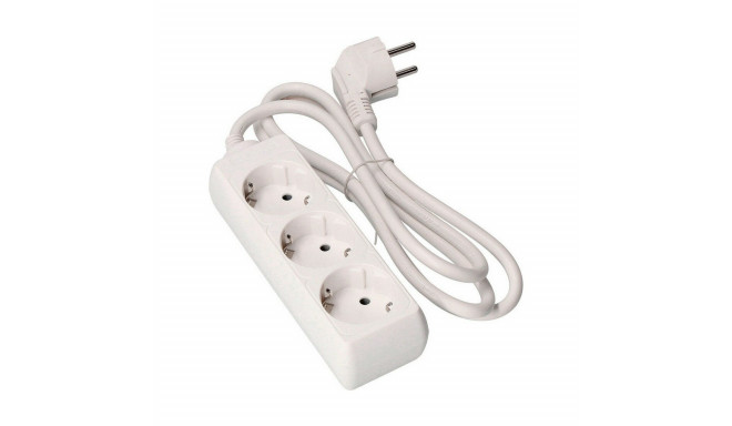 3-socket plugboard without power switch EDM 41002 Schuko (1,5 m)