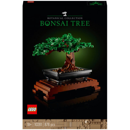 LEGO Creator toy blocks Expert Bonsai Tree (10281) (open package)