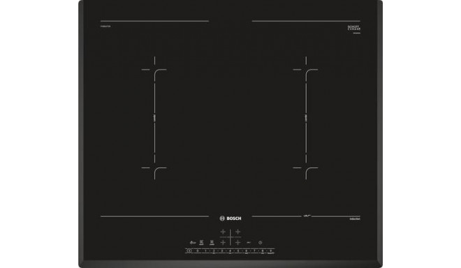 Bosch Serie 6 PVQ651FC5E hob Black Built-in 60 cm Zone induction hob 4 zone(s)