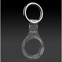 PURO NUDE Case - Silicone Apple AirTag keychain (transparent)