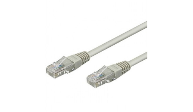 GB CAT6 NETWORK CABLE U/UTP GREY 1M