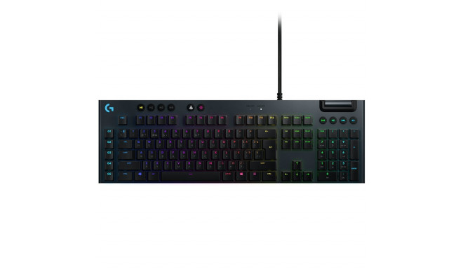 LOGITECH G815 Corded LIGHTSYNC Mechanical Gaming Keyboard - CARBON - NORDIC - TACTILE