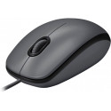 LOGITECH M100 Mouse Black USB - EMEA