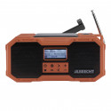 Albrecht DR 114 DAB+ outdoor radio with camping lamp FM, SOS, Light, Solar, PowerBank, IPX5