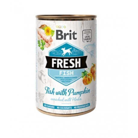 BRIT FRESH FISH&PUMPKIN 400G