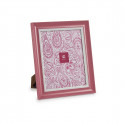 Photo frame Crystal Pink Plastic (6 Units) (2 x 31 x 26 cm)