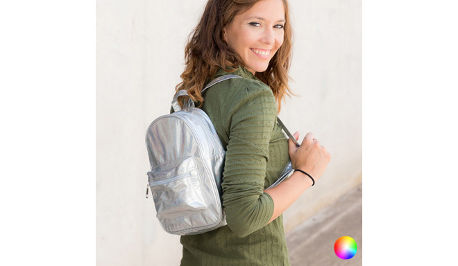 Rucksack Metallic Look