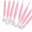 Spatulas for cake decoration AG406L 8 pcs