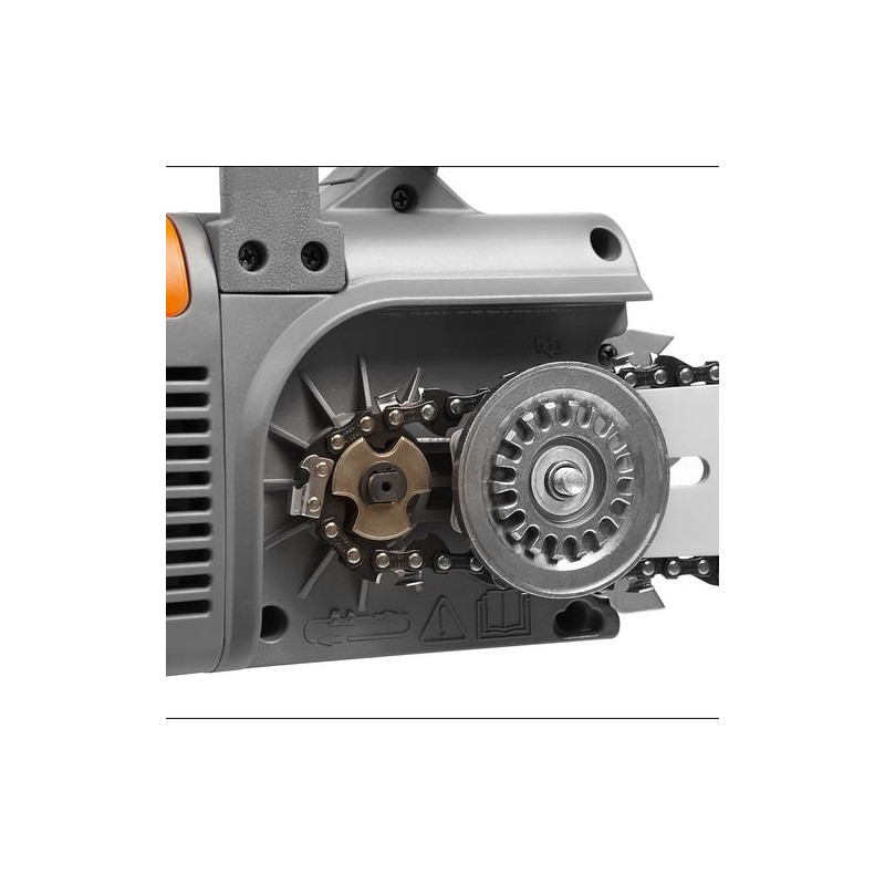 Daewoo DACS 2700E chainsaw 2400 W 6500 RPM Orange, Black - Mootorsaed ...