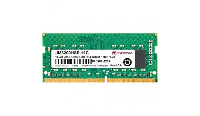 Transcend JetRam DDR4-3200 SO-DIMM 16GB