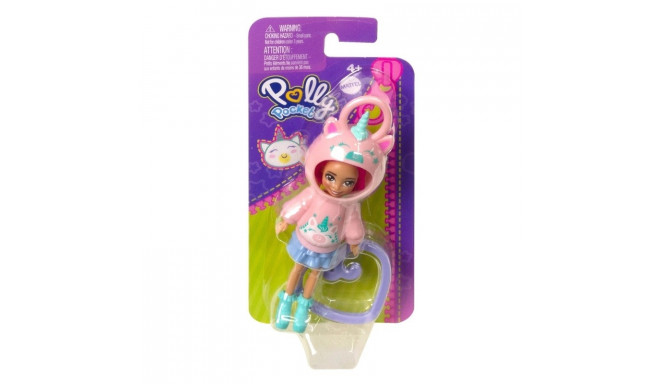 Figure Polly Pocket Friend Clips Doll Unicorn