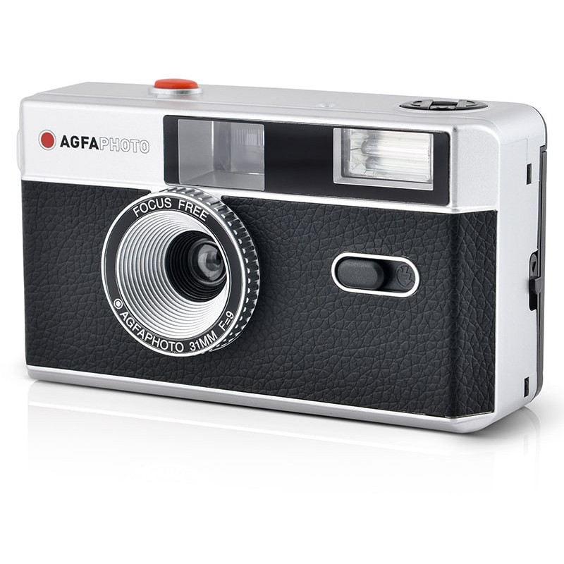 Agfaphoto Reusable Camera 35mm Black Analog Cameras Photopoint